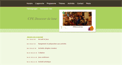 Desktop Screenshot of douceurdelune.com